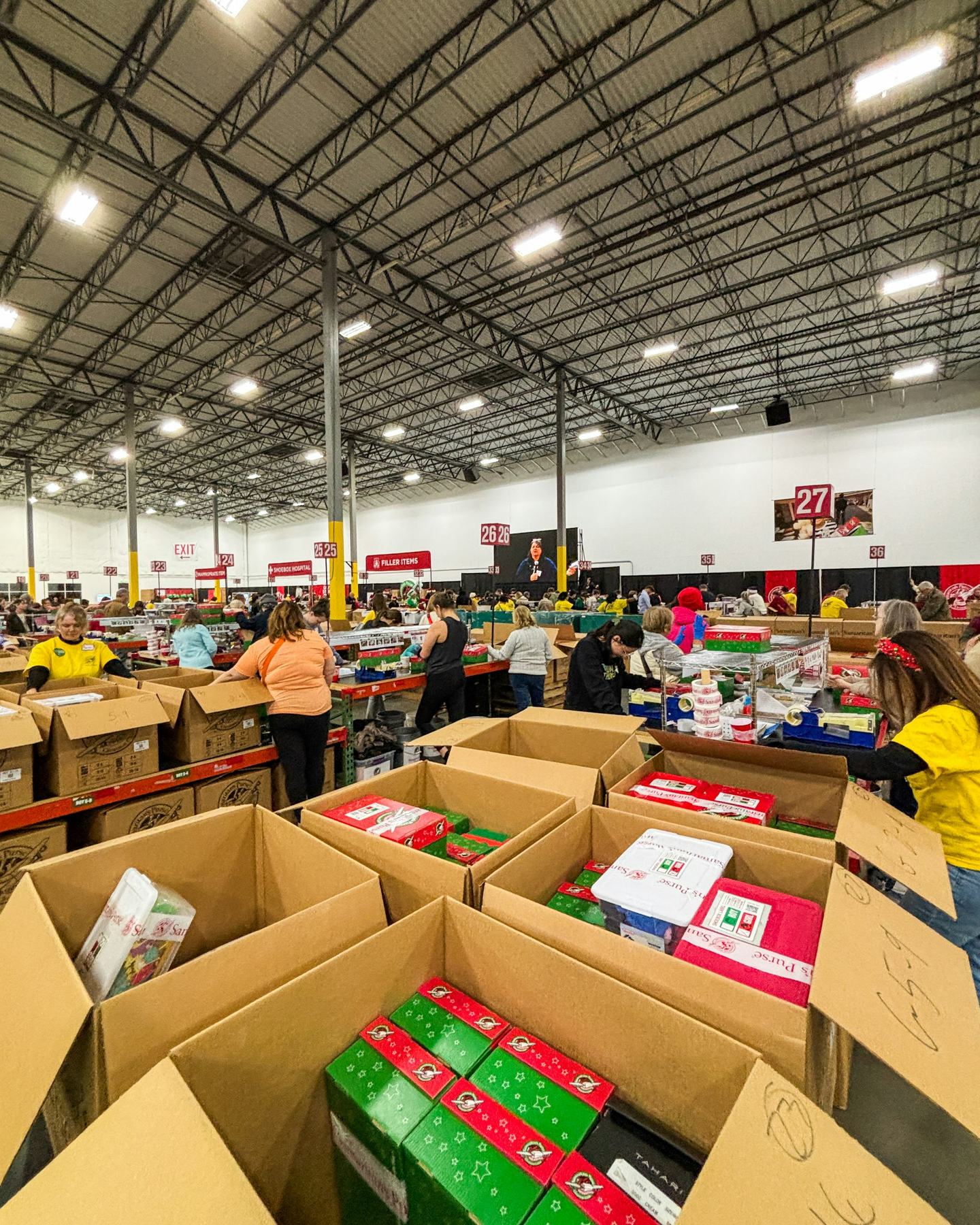 Pack the Boxes outreach, Our Lagos warehouse